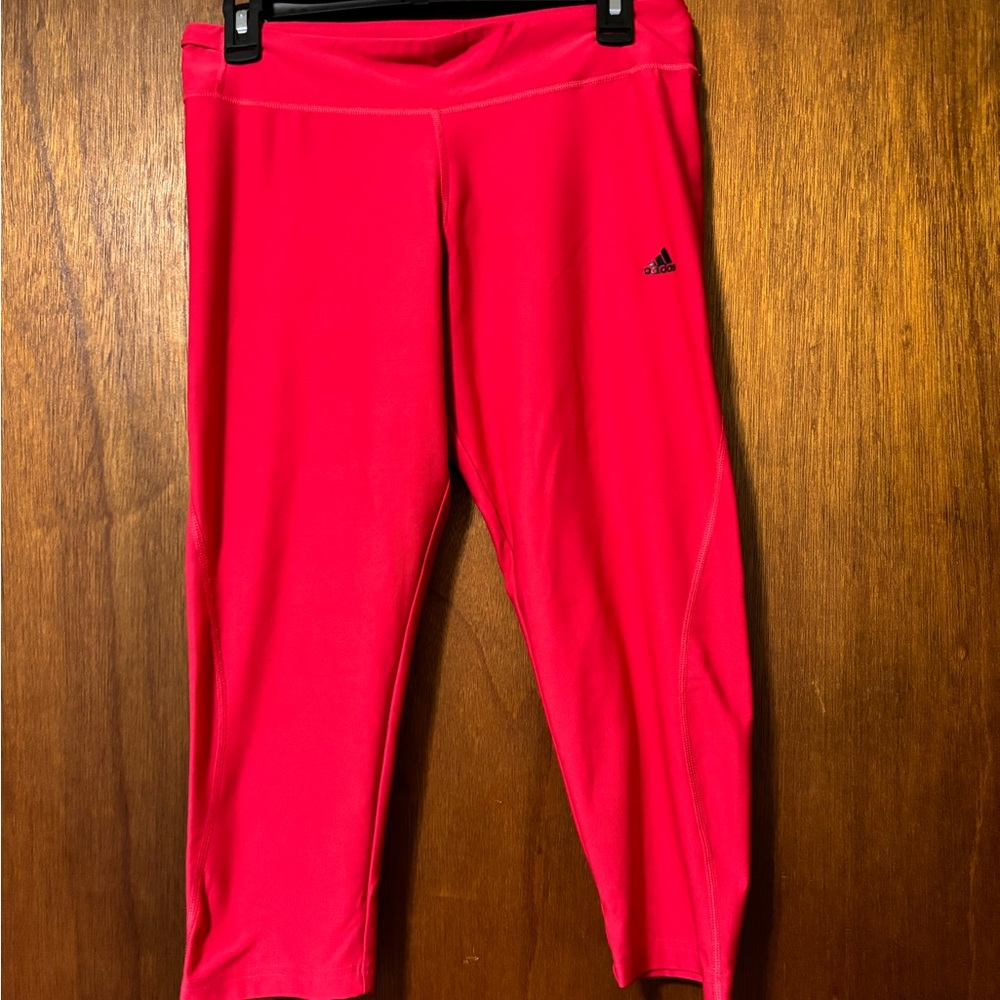 🐠 Adidas Pink Leggings size M